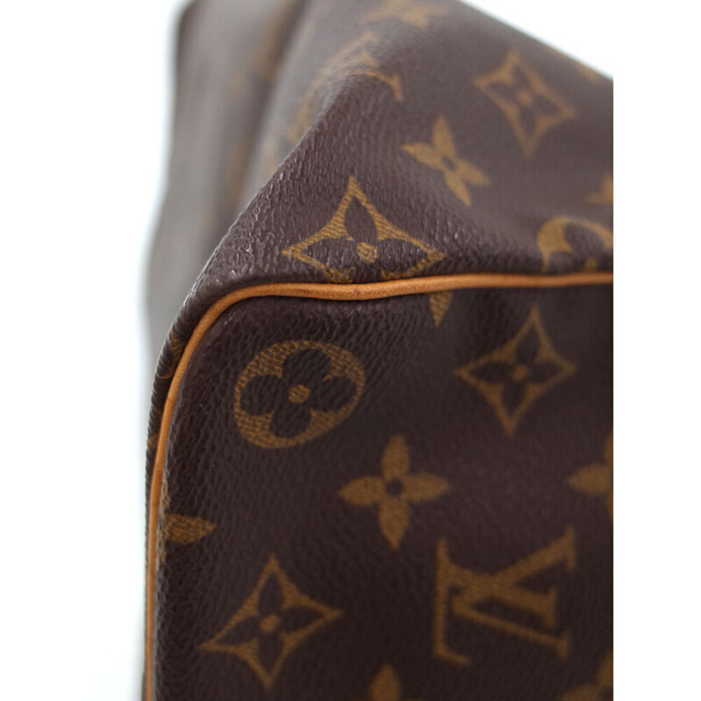Louis Vuitton Monogram Leather Brown Speedy Boston Bag - Picture 4 of 9